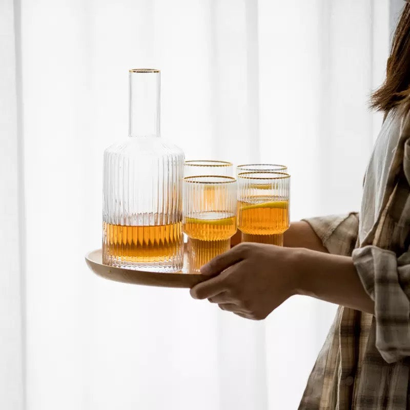 Retro Style Drinkware Set