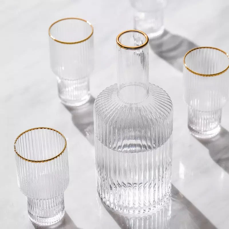 Retro Style Drinkware Set