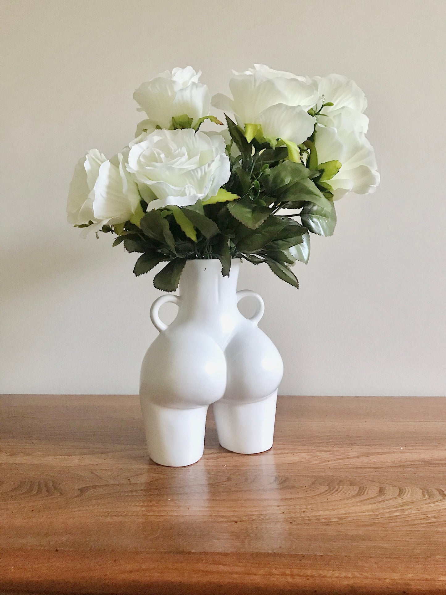 Love Handle Ceramic Vase in Medium Size